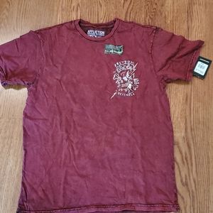 Affliction Freedom Defender T Shirt (L)